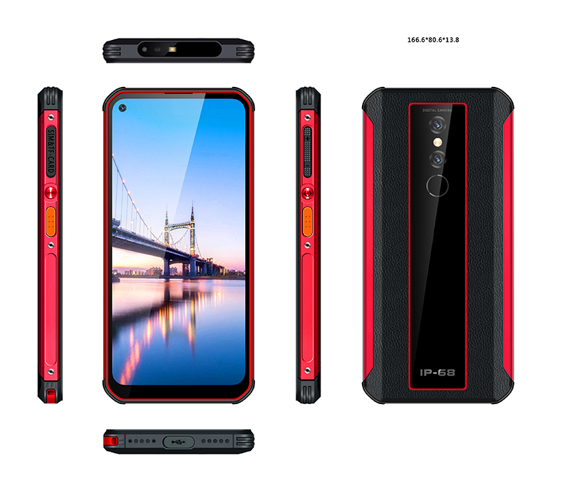 Explosion proof handheld PDA terminal data collection production