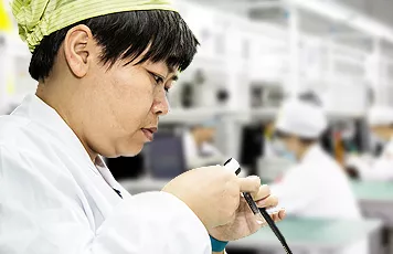 The quality of materials determines the service life of PCB board. All materials in Jingbang can only be used in the smt processing production line after strict inspection